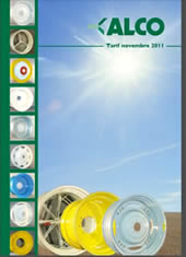 Catalogue et tarfis Alco 2011